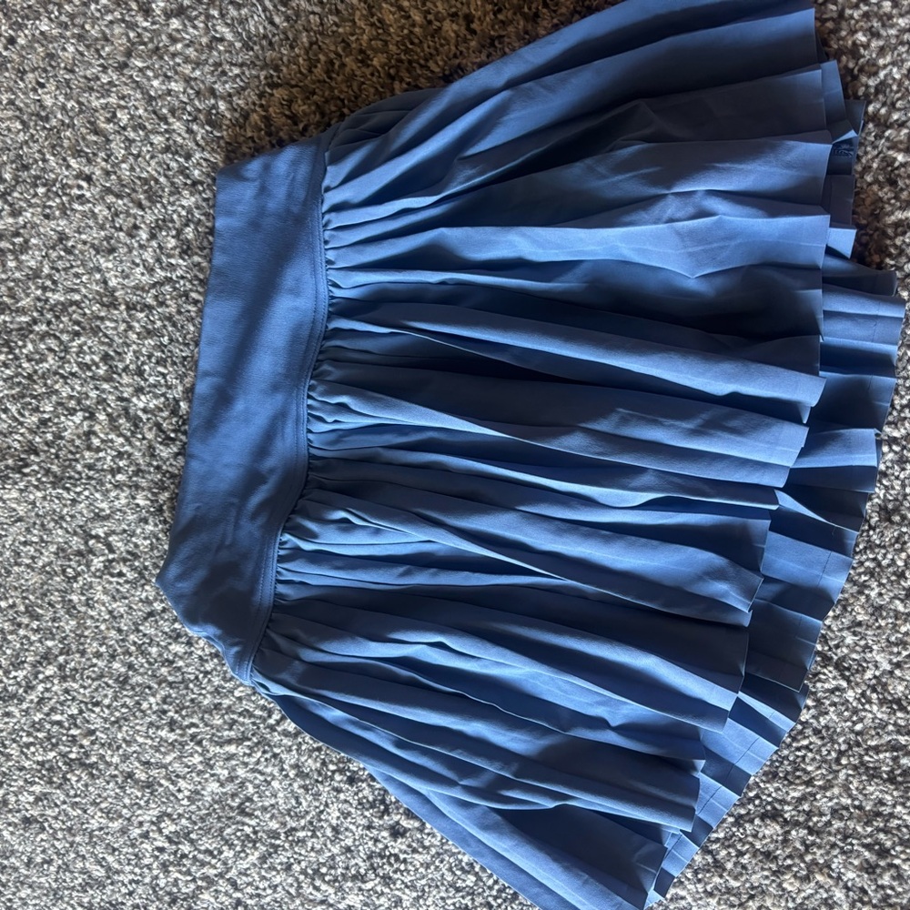 Aerie Classic Blue A-Line Skirt